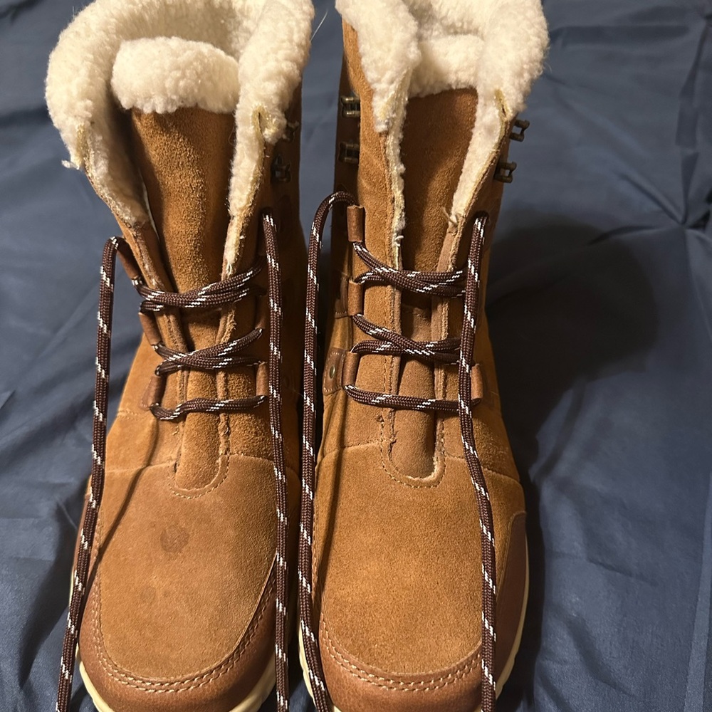 Magellan Winter Brown Suede Fur-Lined Boots